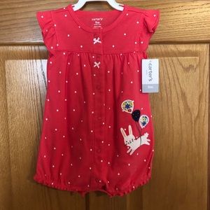 NWT, Carter’s 9month romper.